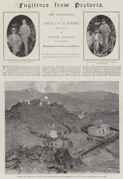Fugitives from Pretoria by Henry Charles Seppings Wright